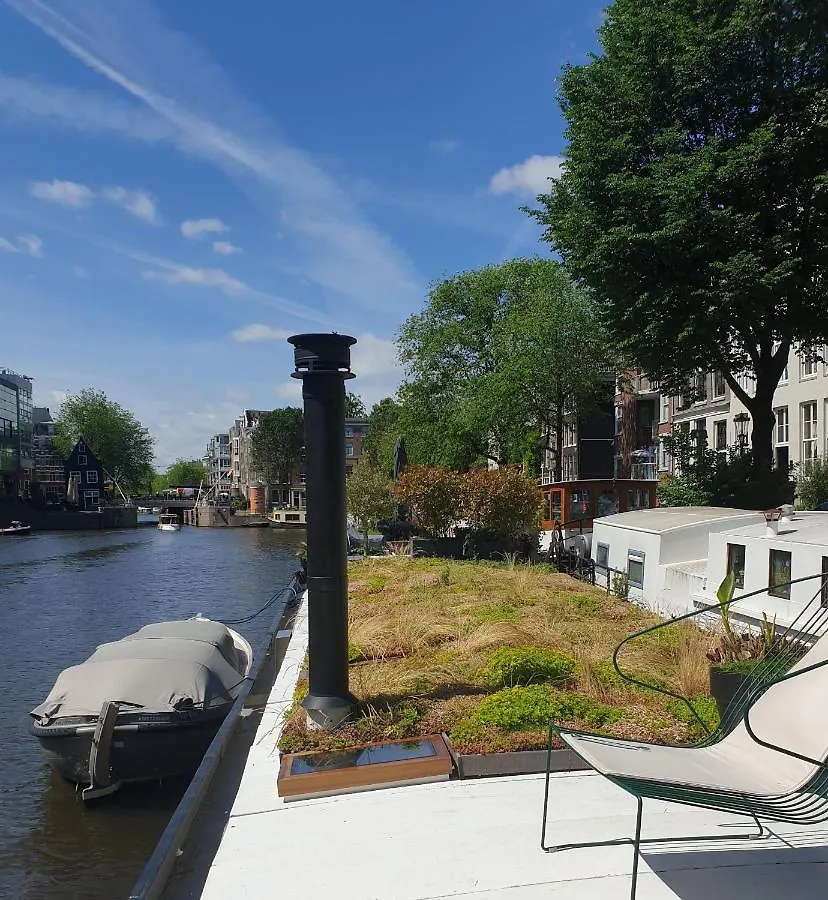 ספינת מלון מלון Luxurious 110M² 3Br Houseboat In Amsterdam Centre! הולנד