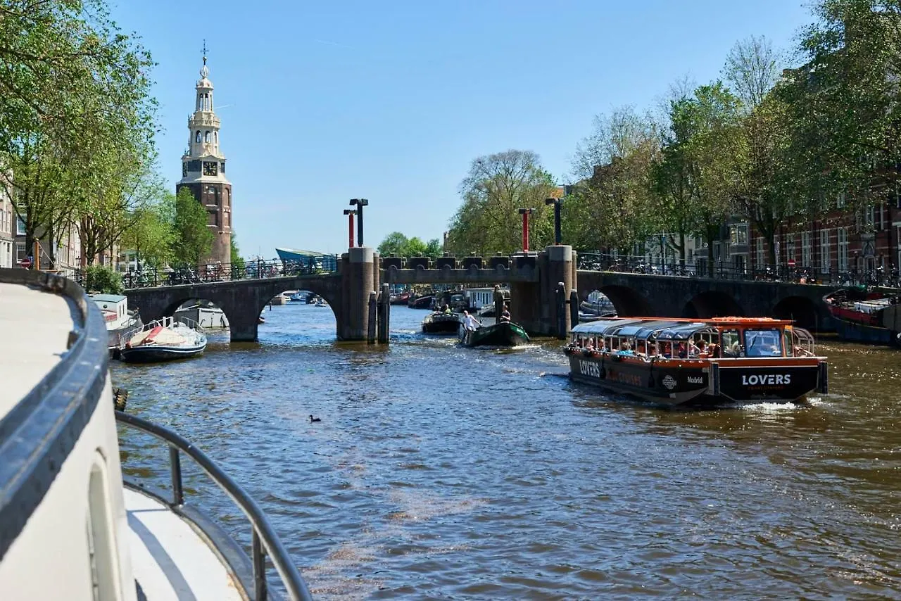 ספינת מלון מלון Luxurious 110M² 3Br Houseboat In Amsterdam Centre!